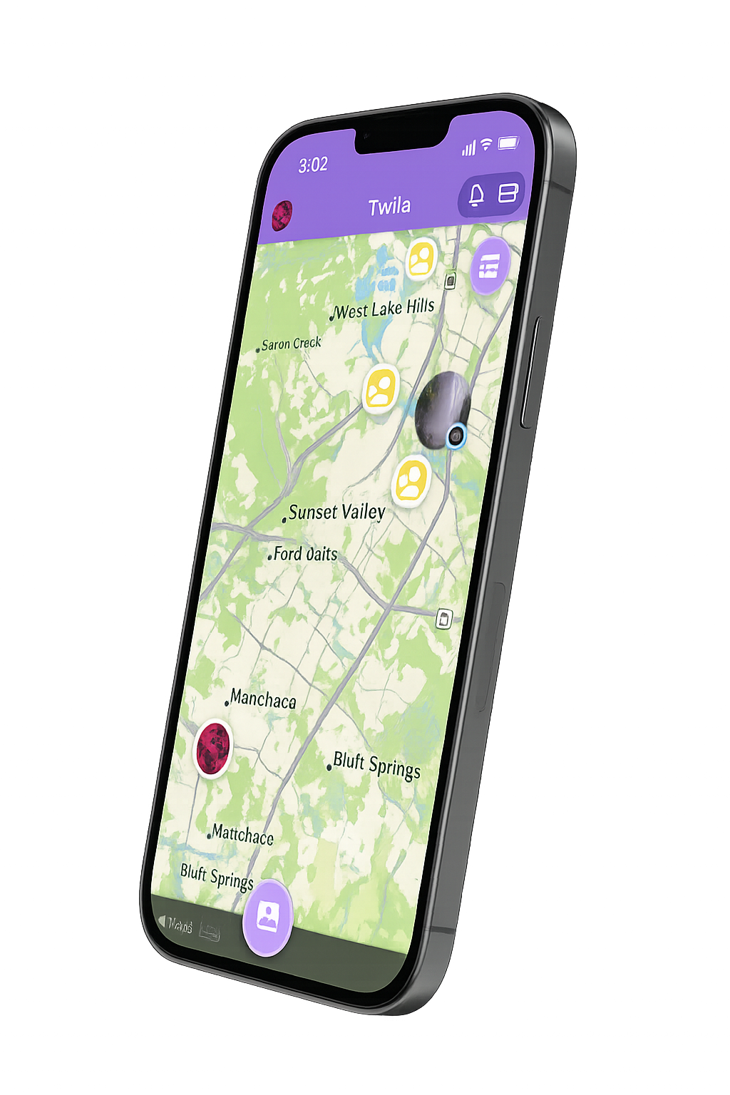 Twila app on iPhone